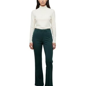 Anthropologie Dark Green Wide Leg Pants